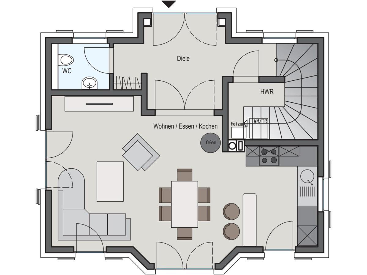 Ferienhaus Seeschwalbe 44 Fuhlendorf  Kültér fotó