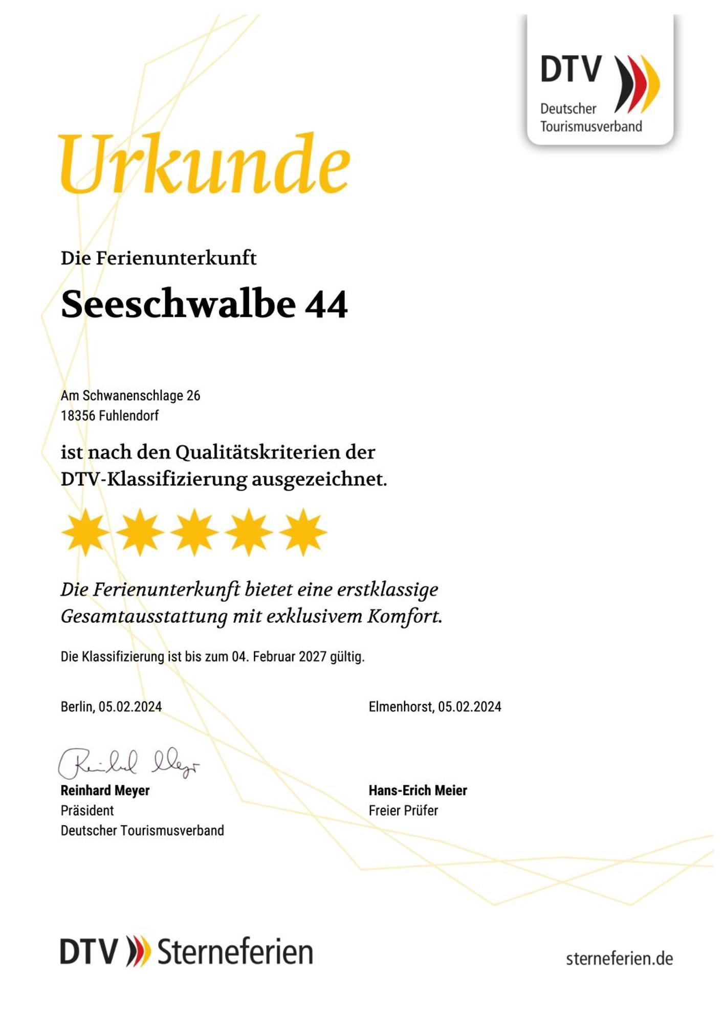 Ferienhaus Seeschwalbe 44 Fuhlendorf  Kültér fotó